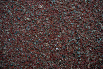 Background image of asphalt pavement texture of a bicycle path