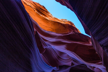 Lower Antelope Canyon in Page, Arizona, USA Roadtrip