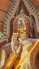 Buddha statue in Thai temple