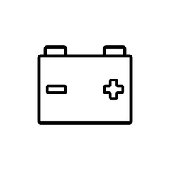 accu battery icon vector design template