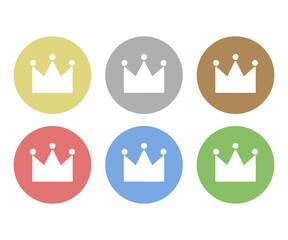 ランキングのアイコンのセット／順位／イラスト