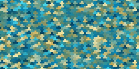 Light Blue, Yellow vector backdrop with rectangles. Modern design with rectangles in abstract style. Best design for your ad, poster, banner.