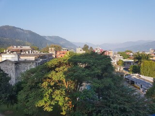 Fototapeta na wymiar View of Pokhara