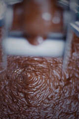 close up of chocolate cake