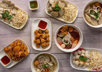 Thai Mixed Dishes Set 121112