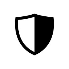 shield - security icon vector design template