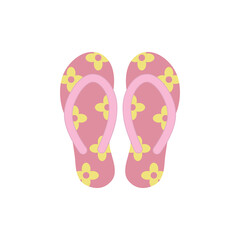 sandals icon vector design template