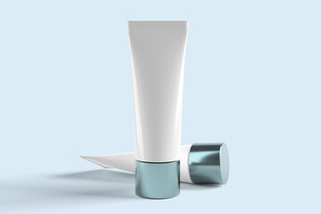 Cosmetic tube mock up