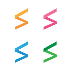 letter S logo icon design