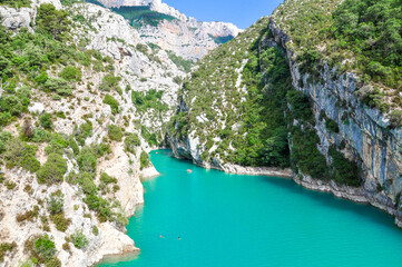 View of the river in Provance.