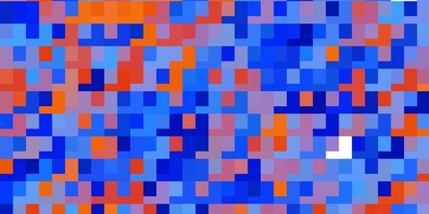 Light Blue, Red vector template in rectangles. Illustration with a set of gradient rectangles. Pattern for commercials, ads.