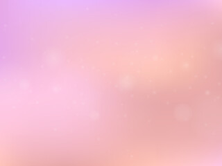 Abstract colorful bokeh and glowing sparkling lighting effects of flash and glare shining particles in random color theme background. Blurred vector EPS10 illustration.