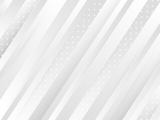Obraz premium Creative minimal geometric with dynamic shapes abstract white background wallpaper. Trendy Eps10 vector.