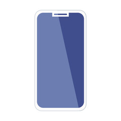 mobile phone, smartphone device on white background vector illustration designs