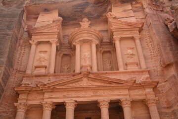Trésor Site Archéologique Petra Jordanie