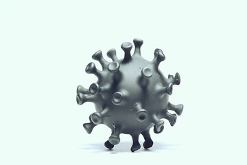 coronavirus model, abstract background virus control, coronavirus pandemic
