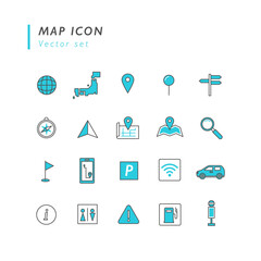 地図用アイコンセット