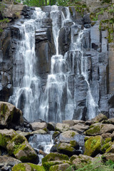 Shkotovsky waterfalls (Neozhidanny (Unexpected) waterfall). Primorsky Krai (Primorye), Far East, Russia.