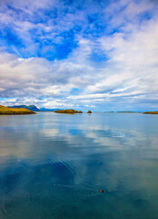 The summer in Iceland