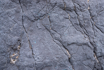 The texture of the stone