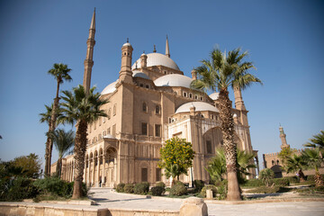 Cairo Citadel Saladin or Salah Ed-Din in Mokattam Hills in Egypt