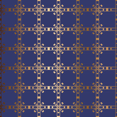 Abstract vector geometric seamless pattern. - 354033882