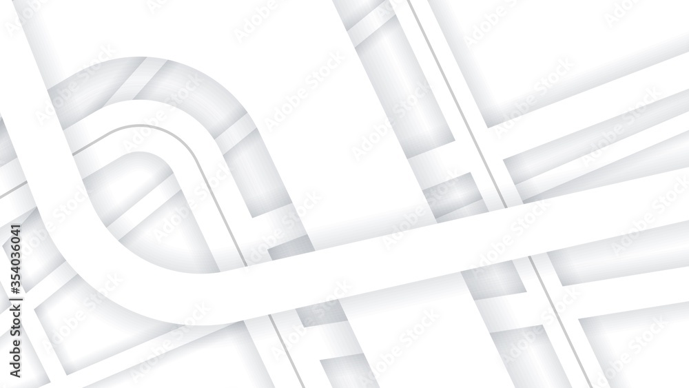 Poster modern white abstact background for desktop and computer.