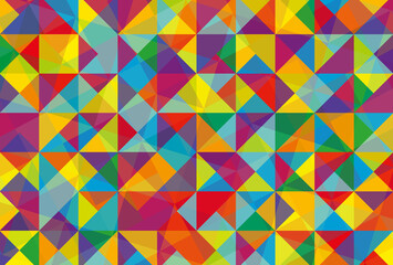 Abstract vector background with triangles