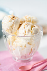 Coconut ice cream
