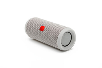 Wireless speaker for mobile phone, Bluetooth Speaker for smartphone on white background