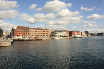 Fototapeta na wymiar Vieille Ville de Copenhague Danemark