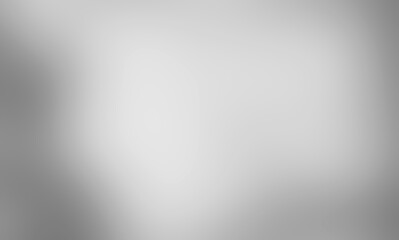 Abstract background, gray gradient, white Pastel background Used in a variety of design tasks Is a beautiful blur background