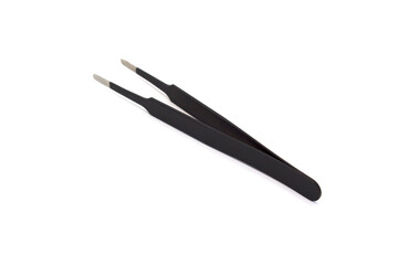 Black tweezers