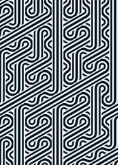 Colour Hexagon Tile Connection art background design illustration