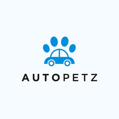Obraz na płótnie Canvas pet car logo. car icon