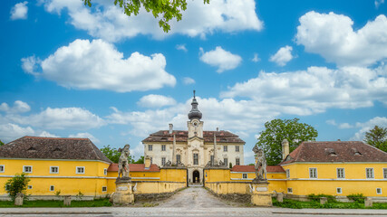 The Beautiful baroque Castle in Seibersdorf, Lower Áustria