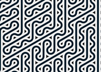 Colour Hexagon Tile Connection art background design illustration