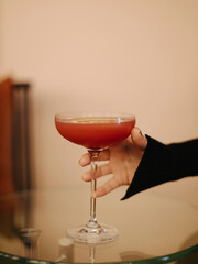 Celebration party with fresh cocktails