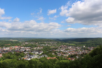 Panoramablick auf Bad Driburg