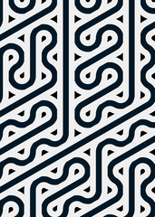 Colour Hexagon Tile Connection art background design illustration