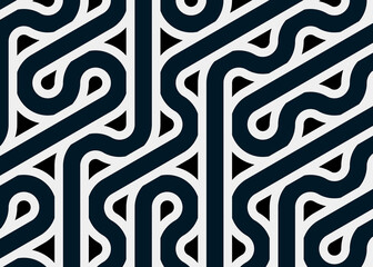 Colour Hexagon Tile Connection art background design illustration