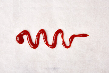 linea di ketchup
