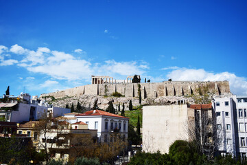 Fototapeta na wymiar Parthenon and Athens