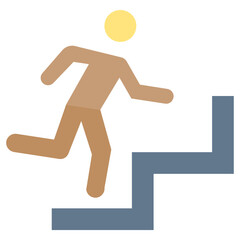 Leadership Concept Vector Color Icon Design, urban parks and open spaces Signage on white background 