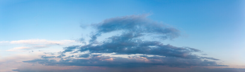 Fantastic clouds at sunrise