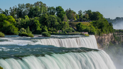 Niagara Falls - a landmark on the U.S.-Canada border