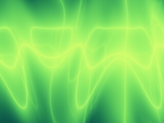 Green light shine plasma fantasy art illustration backdrop