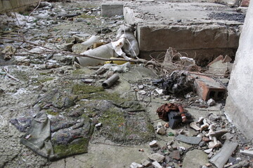 Abandoned chemicals factory in Dąbrowa Górnicza