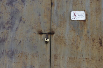 Abandoned chemicals factory in Dąbrowa Górnicza