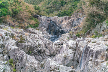 Obraz premium The view of hiking road among Sai Kung East Country Park in Hong Kong